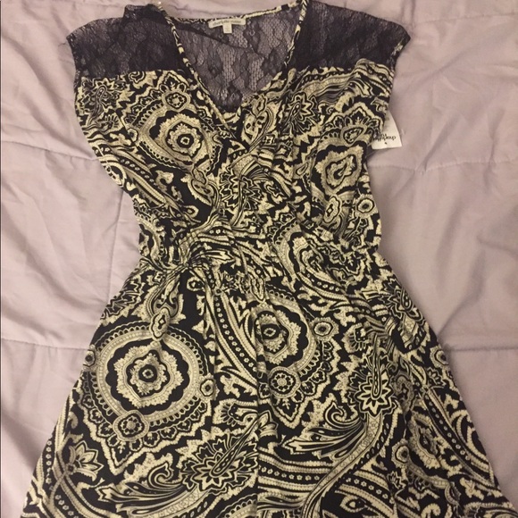 Charlotte Russe Other - Charlotte Russe romper with lace (brand new)